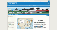 Desktop Screenshot of highspeed-rail.org